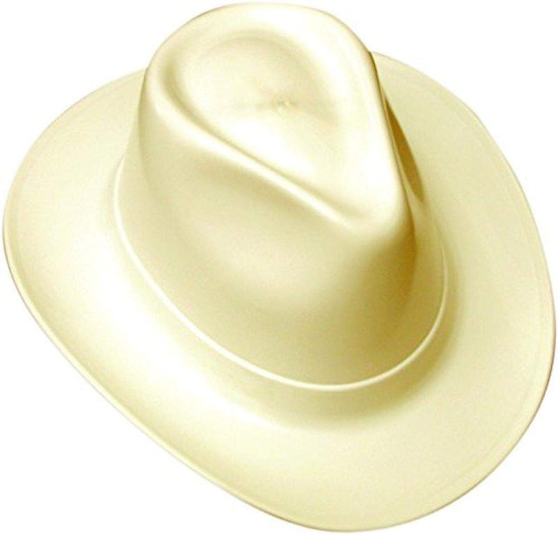 OccuNomix VCB200-15 Vulcan Cowboy Style Hard Hat with Ratchet Suspension, Tan - Image 1